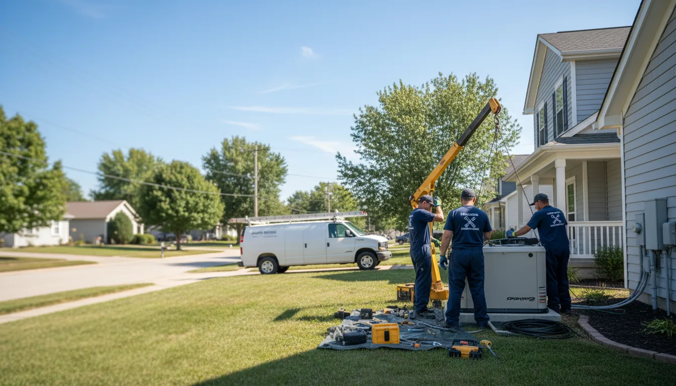 Generator Installation in Weeping Water, NE near me